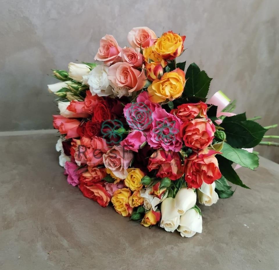 Букет цветов из: Розы в Тополево