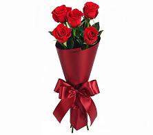 Букет 5 Красных роз Эдлесс Лав #REPLACE_PRED# Тополево