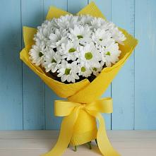 Букет цветов из:  Хризантемы #REPLACE_PRED# Тополево