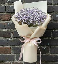 Букет цветов из:  Гипсофила #REPLACE_PRED# Тополево