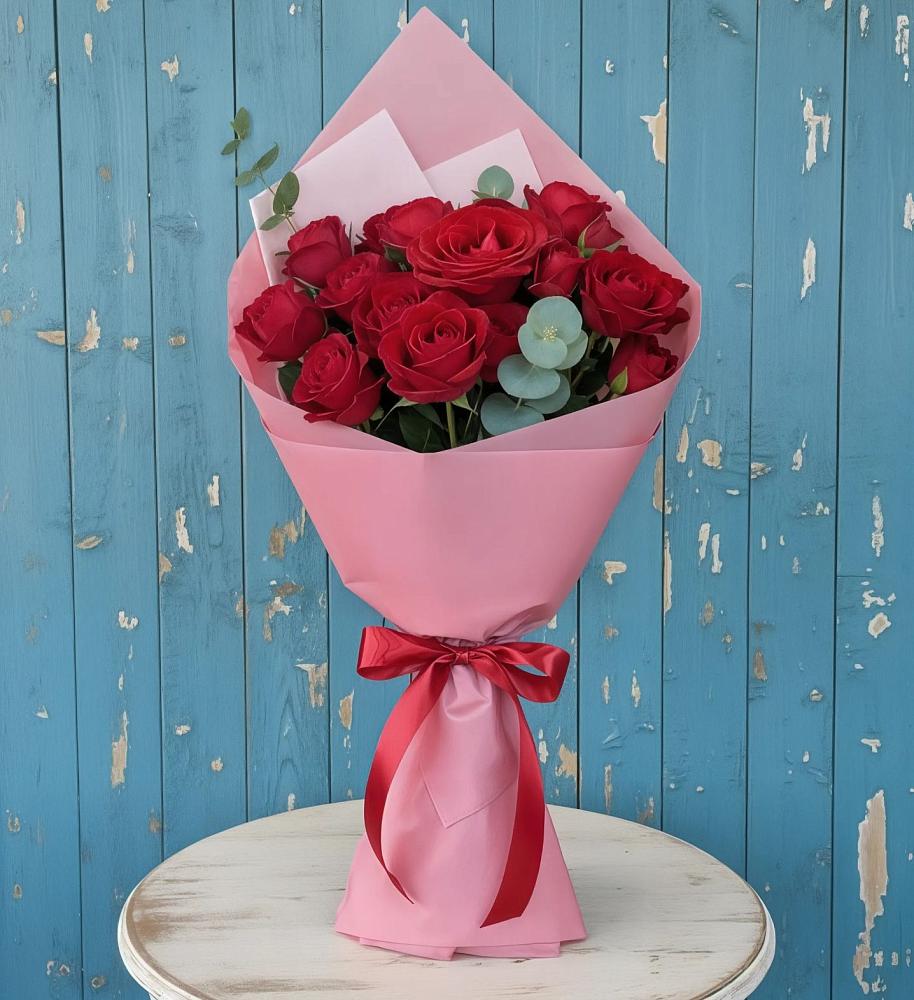 Букет цветов из: Розы в Тополево