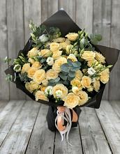 Букет цветов из:  Розы и Лизиантусы в Тополево