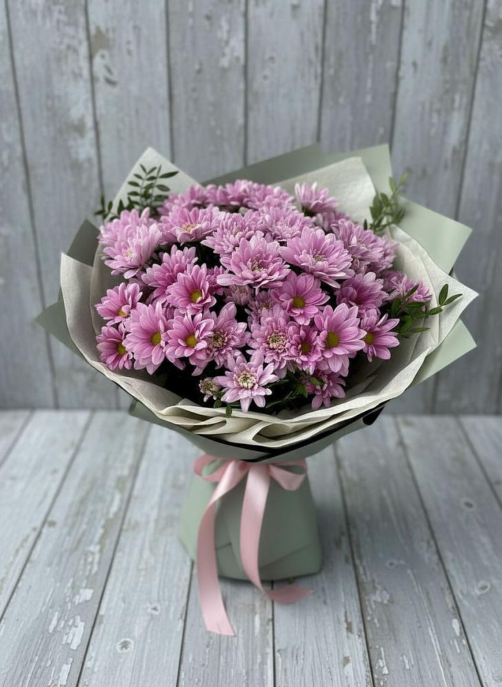 Букет цветов из: Хризантемы в Тополево