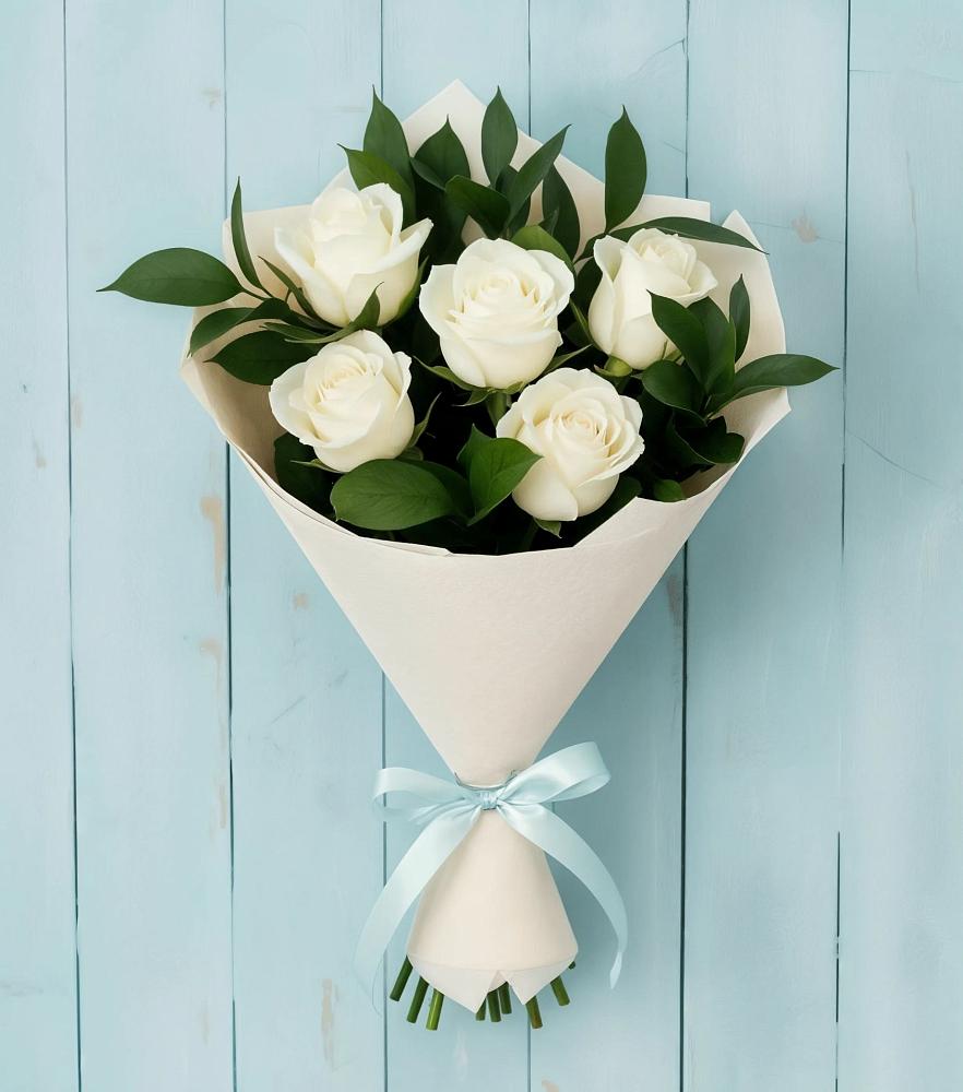 Букет цветов из: Розы в Тополево