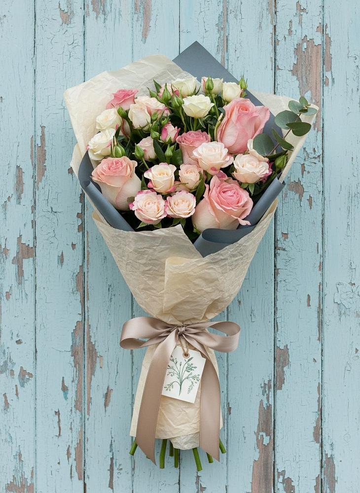 Букет цветов из: Розы в Тополево