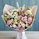 Букет цветов из: Альстромерии и Розы в Тополево