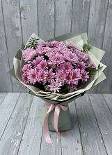 Букет цветов из:  Хризантемы #REPLACE_PRED# Тополево