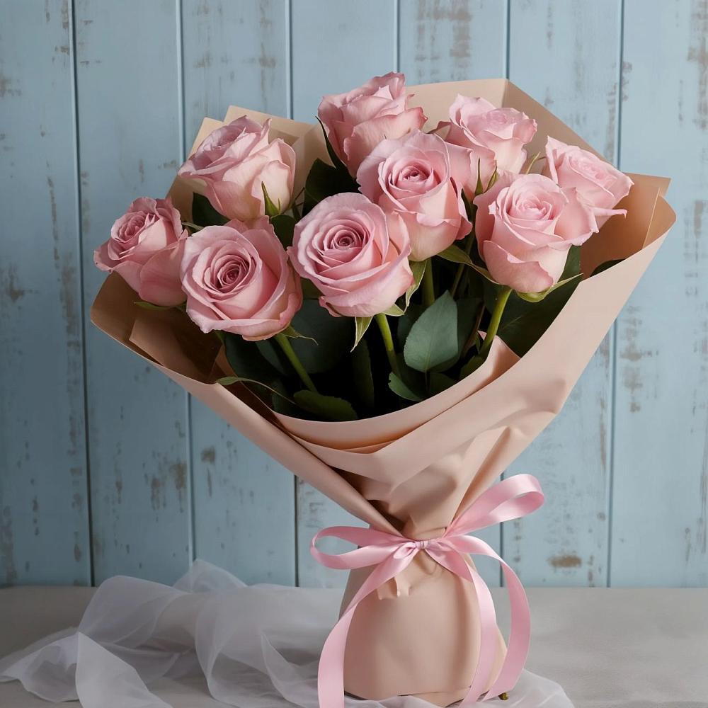 Букет цветов из: Розы в Тополево