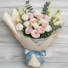 Букет цветов из:  Лизиантусы в Тополево