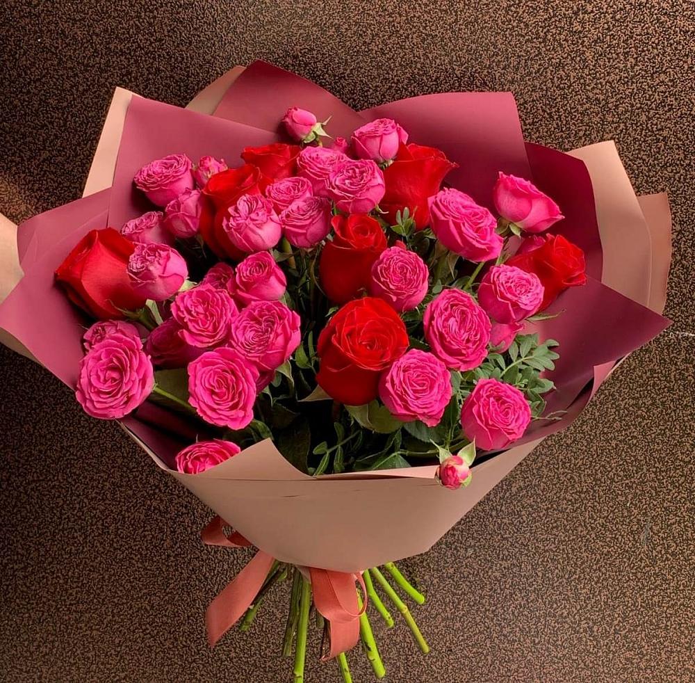 Букет В объятьях нежности в Тополево