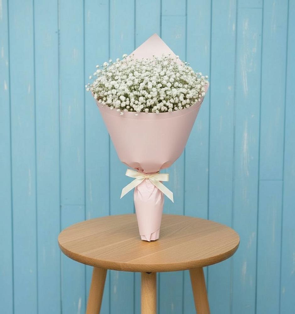 Букет цветов из: Гипсофила в Тополево