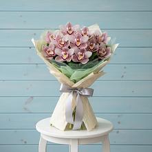 Букет цветов из:  Орхидеи и Розы в Тополево