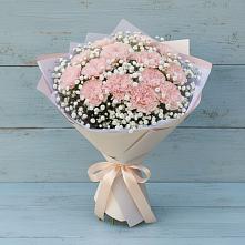 Букет цветов из:  Гвоздики в Тополево