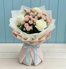 Букет цветов из:  Розы в Тополево