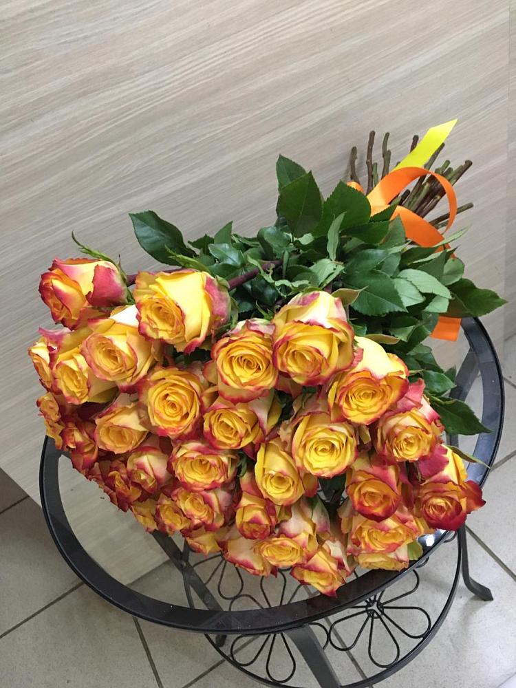 Букет Желтые розы в Тополево