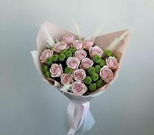 Букет цветов из:  Розы и Хризантемы в Тополево