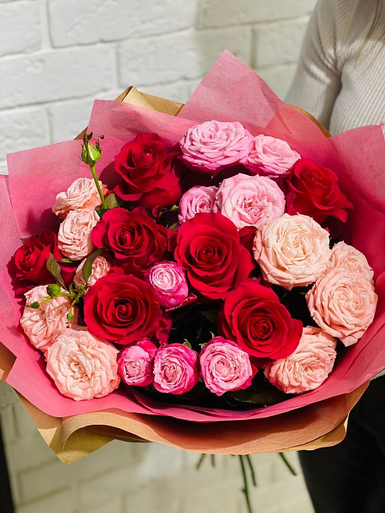 Букет цветов из: Розы в Тополево