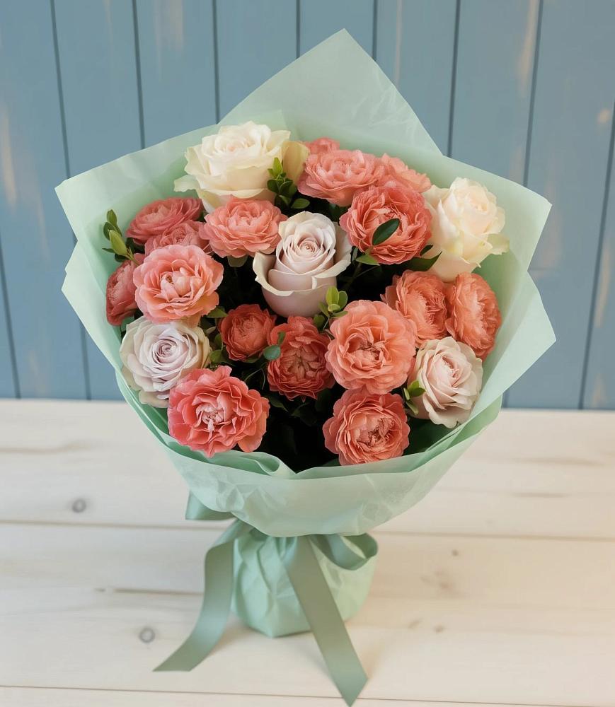 Букет цветов из: Розы в Тополево