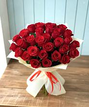 Букет 29 Красных роз в Тополево