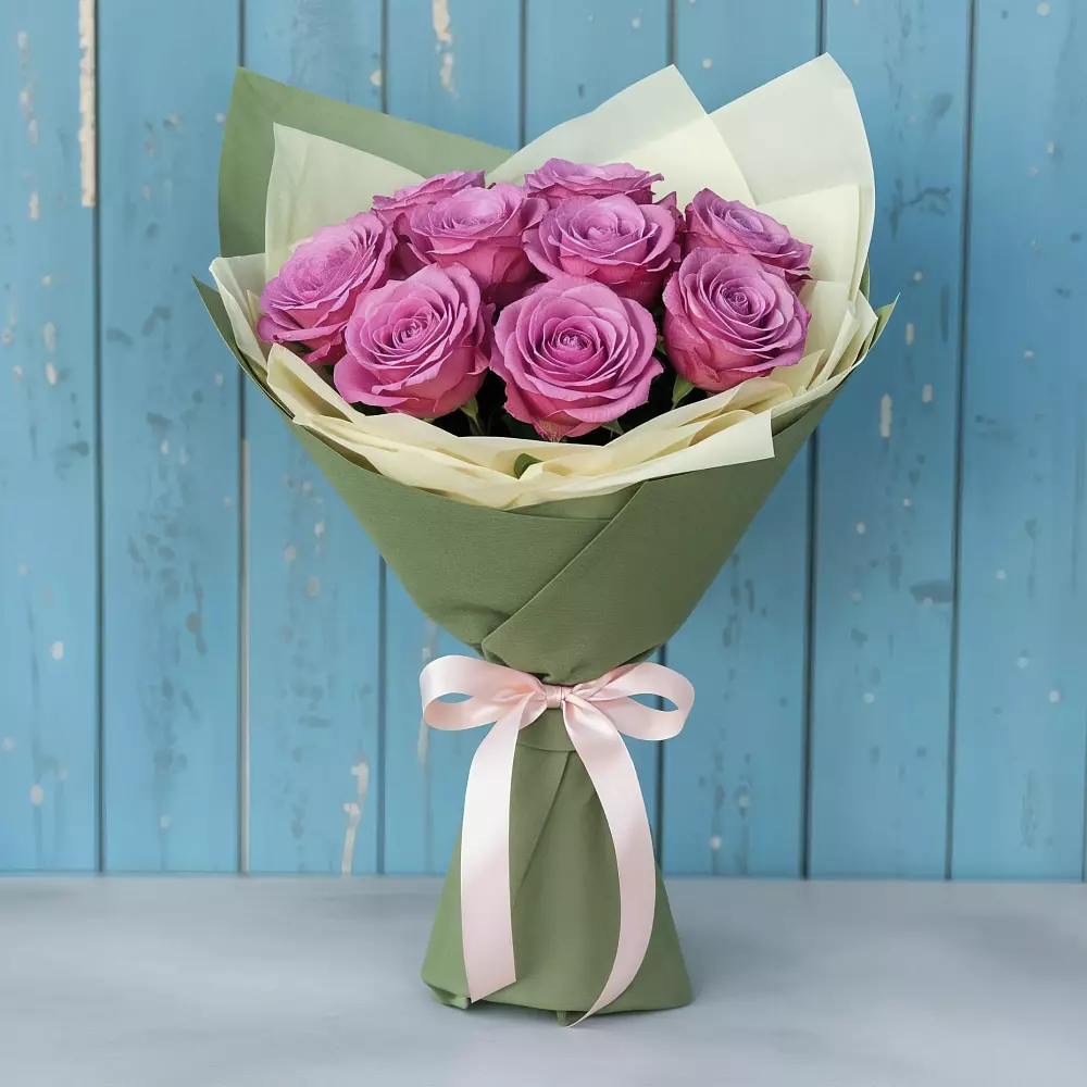 Букет Розы Фёрст Леди в Тополево