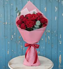 Букет цветов из:  Розы в Тополево
