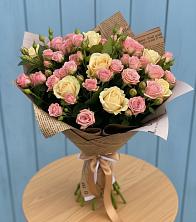 Букет цветов из:  Розы в Тополево