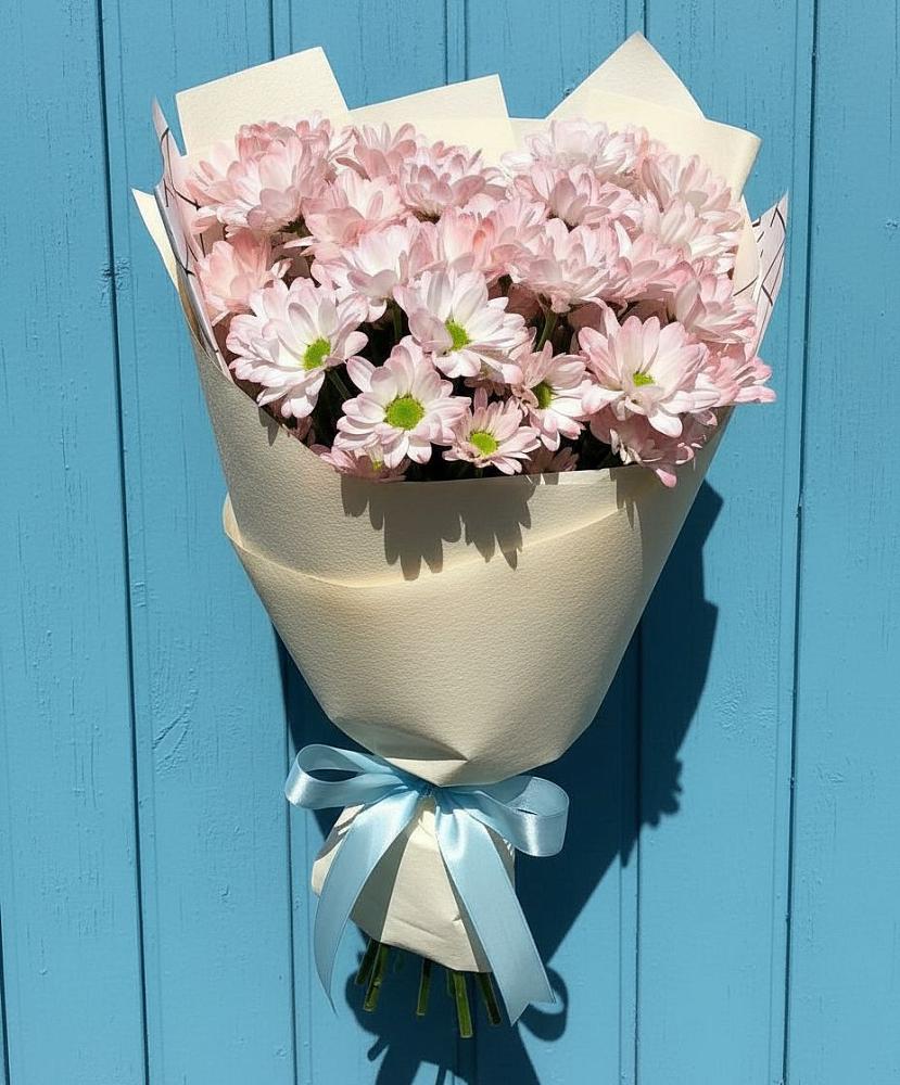 Букет цветов из: Хризантемы в Тополево