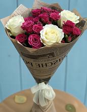 Букет цветов из:  Розы в Тополево