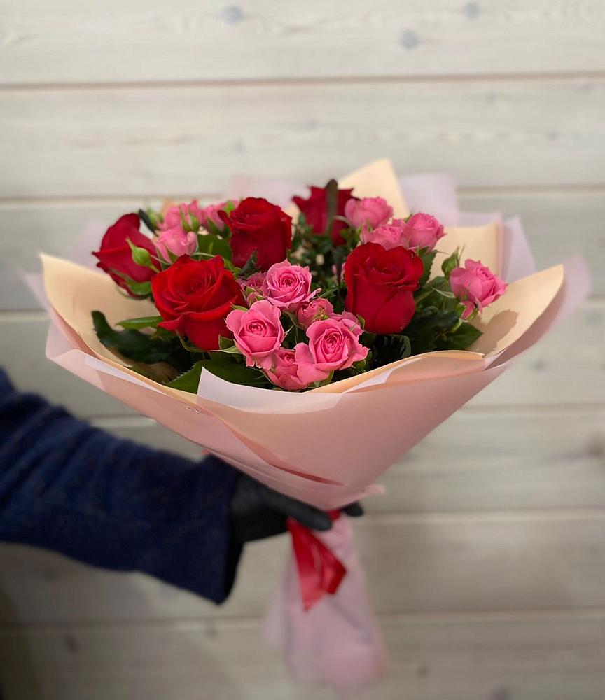 Букет цветов из: Розы в Тополево