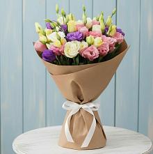 Букет цветов из:  Лизиантусы #REPLACE_PRED# Тополево