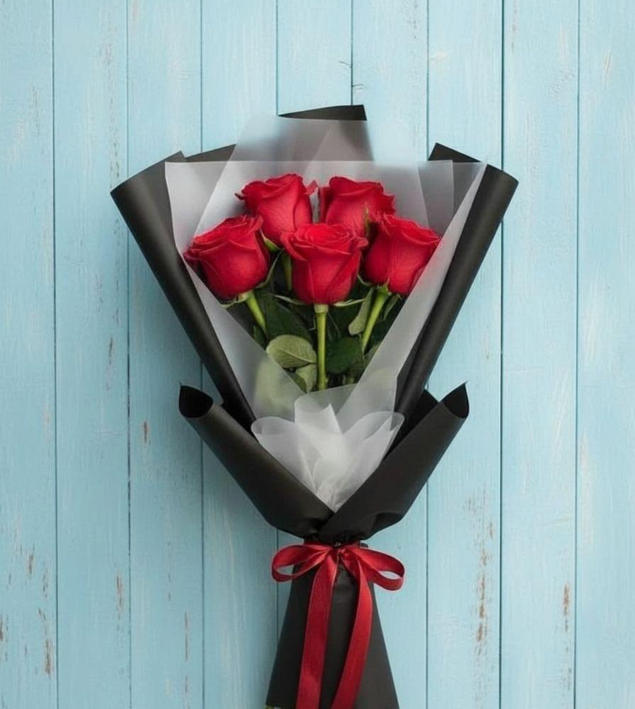 Букет цветов из: Розы в Тополево