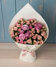 Букет цветов из:  Розы #REPLACE_PRED# Тополево