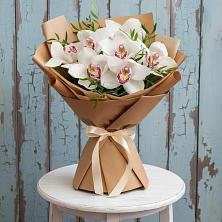 Букет цветов из:  Орхидеи и Розы в Тополево